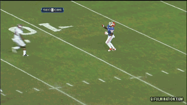 Not'S Not Quite What You Would Call A Fair Catch. GIF - Football College Florida GIFs