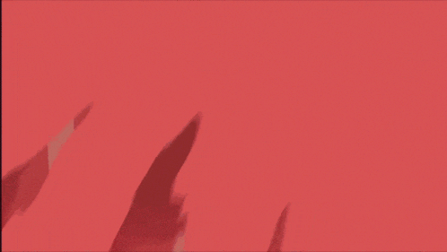 a cartoon of a person falling into a red background
