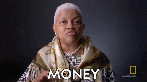 Money Parched GIF - Money Parched All Because Of Money GIFs