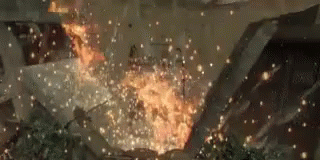 Jumping Into An Explosion - Call Of Duty GIF - Call Of Duty Explosion Jump GIFs