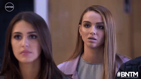 No Words GIF - Britains Next Top Model Speechless No Words GIFs