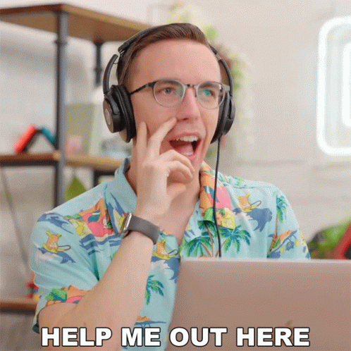 Help Me Out Here Austin Evans GIF - Help Me Out Here Austin Evans Give Me A Hand GIFs