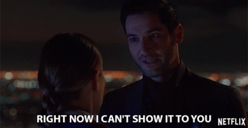 Right Now I Cant Show It To You Tom Ellis GIF - Right Now I Cant Show It To You Tom Ellis Lucifer Morningstar GIFs