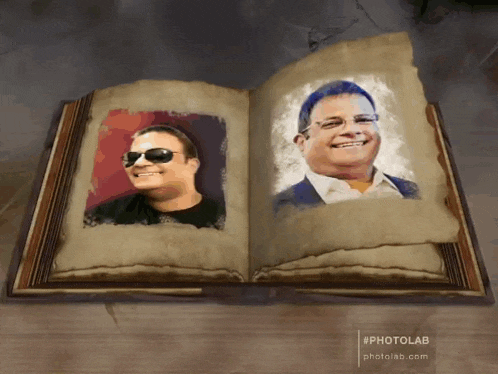 a book is open to a page that says photolab on it