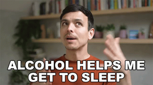 Alcohol Helps Me Get To Sleep Mitchell Moffit GIF - Alcohol Helps Me Get To Sleep Mitchell Moffit Asapscience GIFs