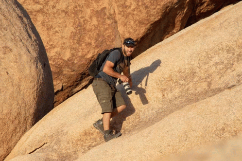 Man Hiking GIF - Man Hiking Climb GIFs