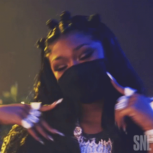 Well Megan Thee Stallion GIF - Well Megan Thee Stallion Bottom Of Your Face GIFs