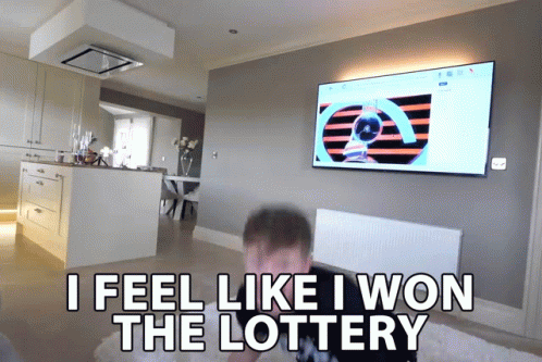 I Feel Like I Won The Lottery Adam Beales GIF - I Feel Like I Won The Lottery Adam Beales Adam B GIFs