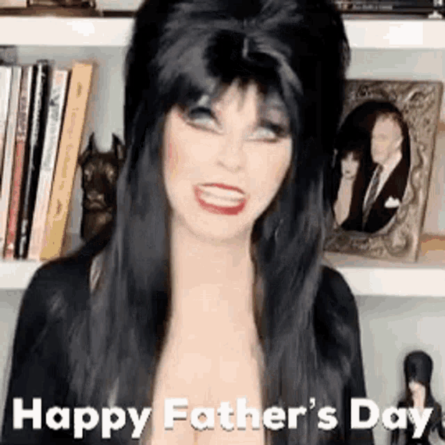 Father Happy Fathers Day GIF - Father Happy Fathers Day Elvira Mistress Of The Dark GIFs
