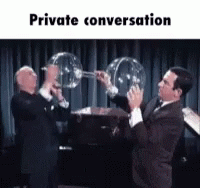 Cone Of Silence Private Conversation GIF - Cone Of Silence Private Conversation Science GIFs