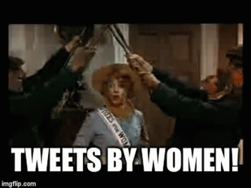 Tweets Women GIF - Tweets Women Tweets By Women GIFs