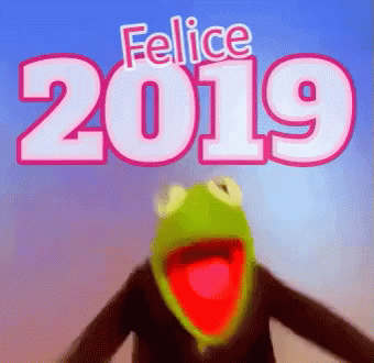 Buon 2019 Capodanno Felice Anno Nuovo 31 Dicembre 1 Gennaio Primo Gennaio 2019 Benvenuto 2019 GIF