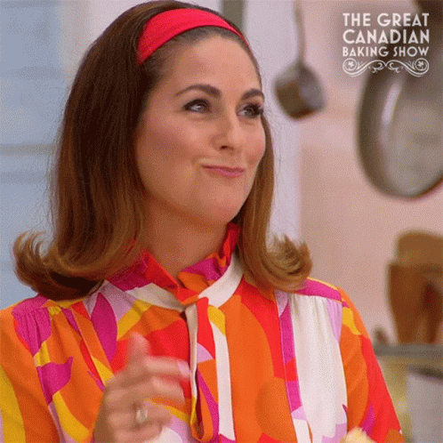 Yay Kyle Kennaley GIF - Yay Kyle Kennaley The Great Canadian Baking Show GIFs
