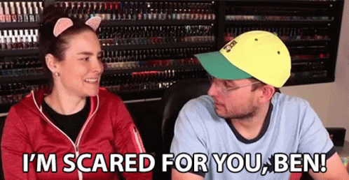 Im Scared For You GIF - Im Scared For You Ben GIFs