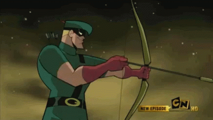 Green Arrow Bow GIF - Green Arrow Bow Punch GIFs