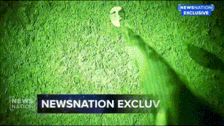 a green background with the words newsnation exclusive on the bottom