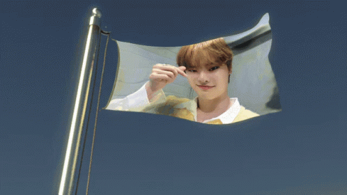 Seungyoun Woodz GIF - Seungyoun Woodz Flag GIFs