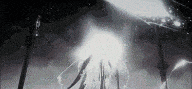 a person is standing in the dark with a light coming out of their back