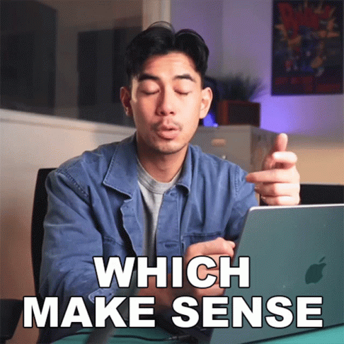 Which Make Sense Matty GIF - Which Make Sense Matty Cajun Koi Academy GIFs