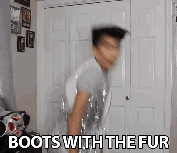 Boots With The Fur Winter Shoes GIF - Boots With The Fur Winter Shoes Dance GIFs
