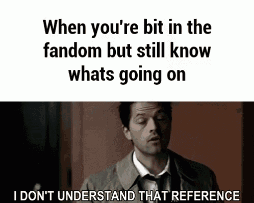 a man in a suit and tie says " i don 't understand that reference "