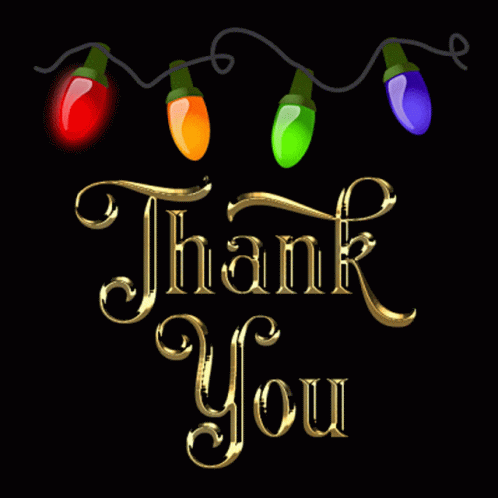 Thank You Christmas Lights GIF - Thank You Christmas Lights Christmas GIFs