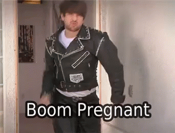 Boom, Pregnant! GIF - Pregnant Boom Pregnant Boom GIFs