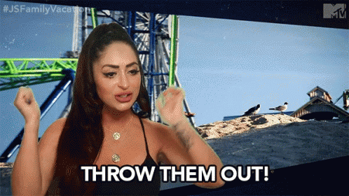 Throw Them Out Get Lost GIF - Throw Them Out Get Lost Trash Them GIFs