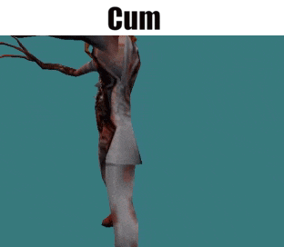 a computer generated image of a zombie with the word cum above it