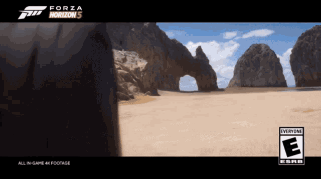 an ad for forza horizon 5 is shown
