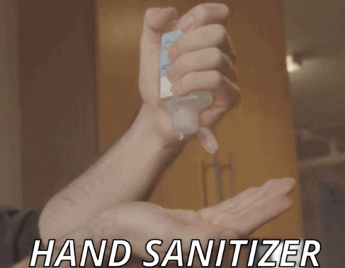 Hand Sanitizer Sanitize GIF - Hand Sanitizer Sanitize Disinfect GIFs