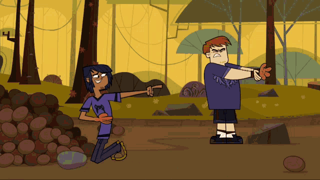 Total Drama Total Drama Presents The Ridonculous Race Stepbros Laughing GIF - Total Drama Total Drama Presents The Ridonculous Race Stepbros Laughing Total Drama Stepbrothers GIFs