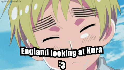 a picture of a boy with the caption england looking at kura : 3