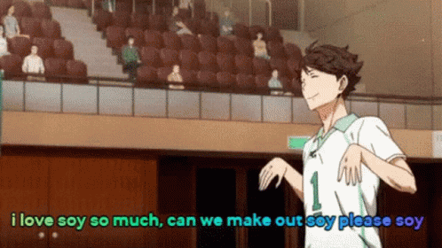 Soy Can We Make Out Oikawa Soy GIF - Soy Can We Make Out Oikawa Soy Oikawa GIFs