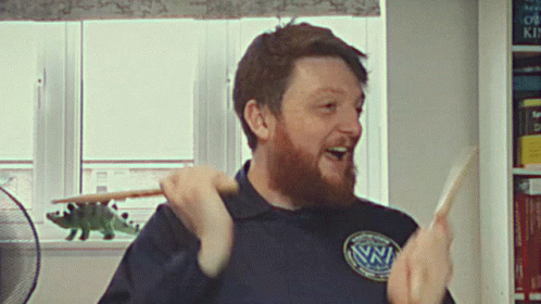 Playing Drums Toby Wrobel GIF - Playing Drums Toby Wrobel Weatherstate GIFs