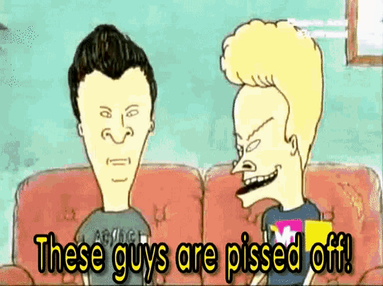 Beavis And Butt Head Alice In Chains GIF - Beavis And Butt Head Alice In Chains Them Bones GIFs
