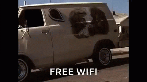 Free Wifi Van GIF - Free Wifi Van Bouncing GIFs