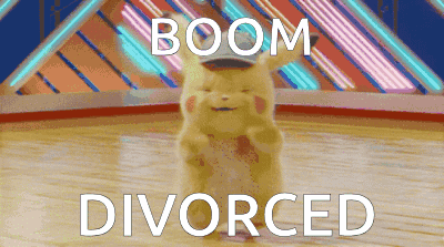 Boom Divorced Detective Pikachu GIF - Boom Divorced Detective Pikachu Detective Pikachu Returns GIFs