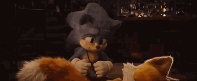 Sonic The Hedgehog Tails The Fox GIF - Sonic The Hedgehog Tails The Fox Tucking You In GIFs