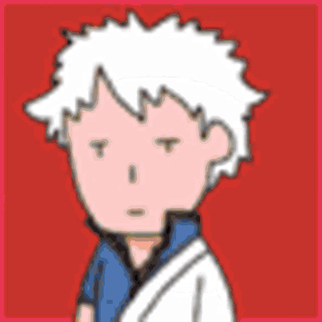 a cartoon of a boy holding a black cat on his shoulder .