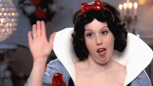 Snow Wite High Five GIF - Snow Wite High Five Disney GIFs