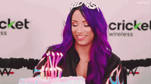 Happy Birthday Sasha Banks GIF - Happy Birthday Sasha Banks Wwe GIFs