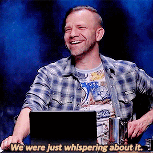 Critical Role Liam Obrien GIF - Critical Role Liam Obrien We Were Just Whispering About It GIFs