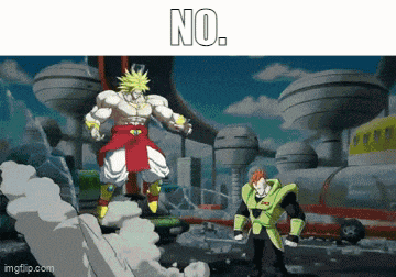 a screenshot of a video game with the caption no