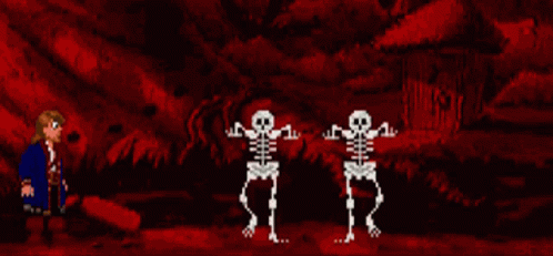 Skeleton Dance Monkey Island GIF - Skeleton Dance Monkey Island GIFs