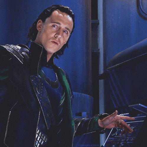 Loki Push GIF - Loki Push Tom Hiddleston GIFs