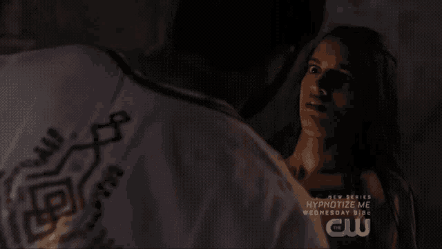a woman says " i don 't have time for this " in a dark room