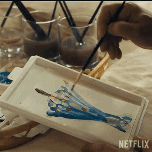 Painting Halson Series GIF - Painting Halson Series Doing An Art GIFs