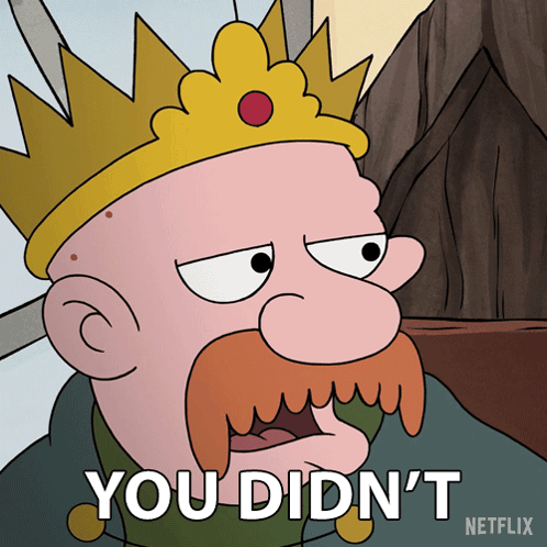 You Didn'T Answer My Question King Zøg GIF - You Didn'T Answer My Question King Zøg John Dimaggio GIFs