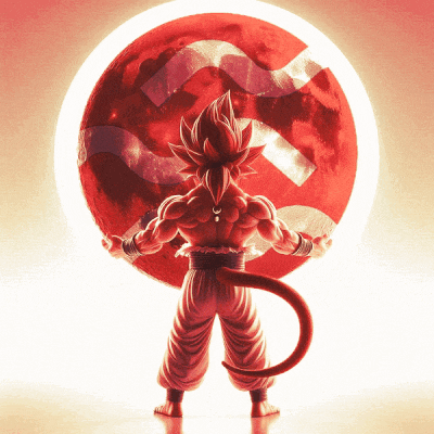 a drawing of a cartoon character holding a red ball